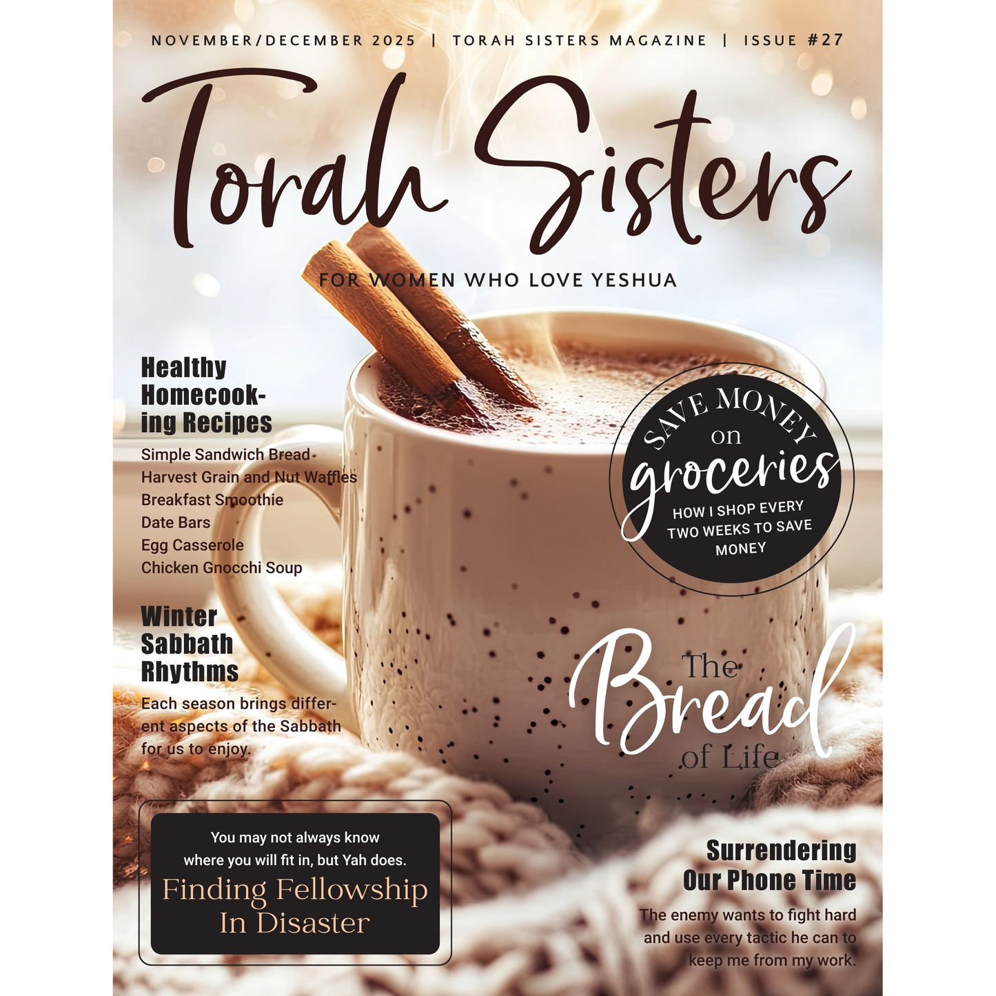 November/December 2025 Issue #27 Torah Sisters Magazine