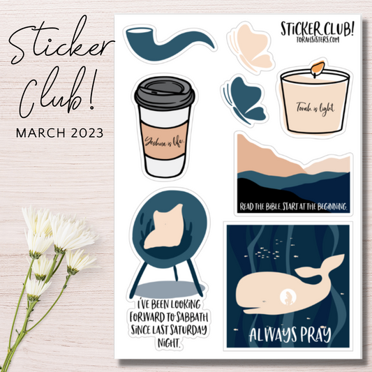 March 2023 Stickers