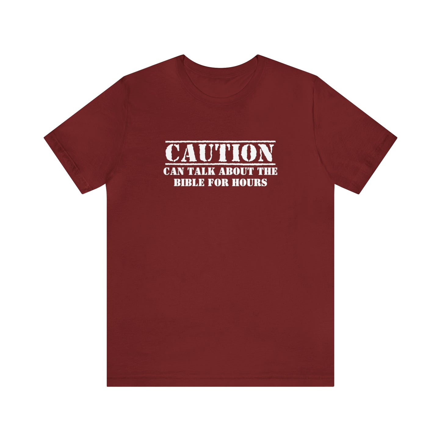 Caution Can Talk About the Bible for Hours Shirt