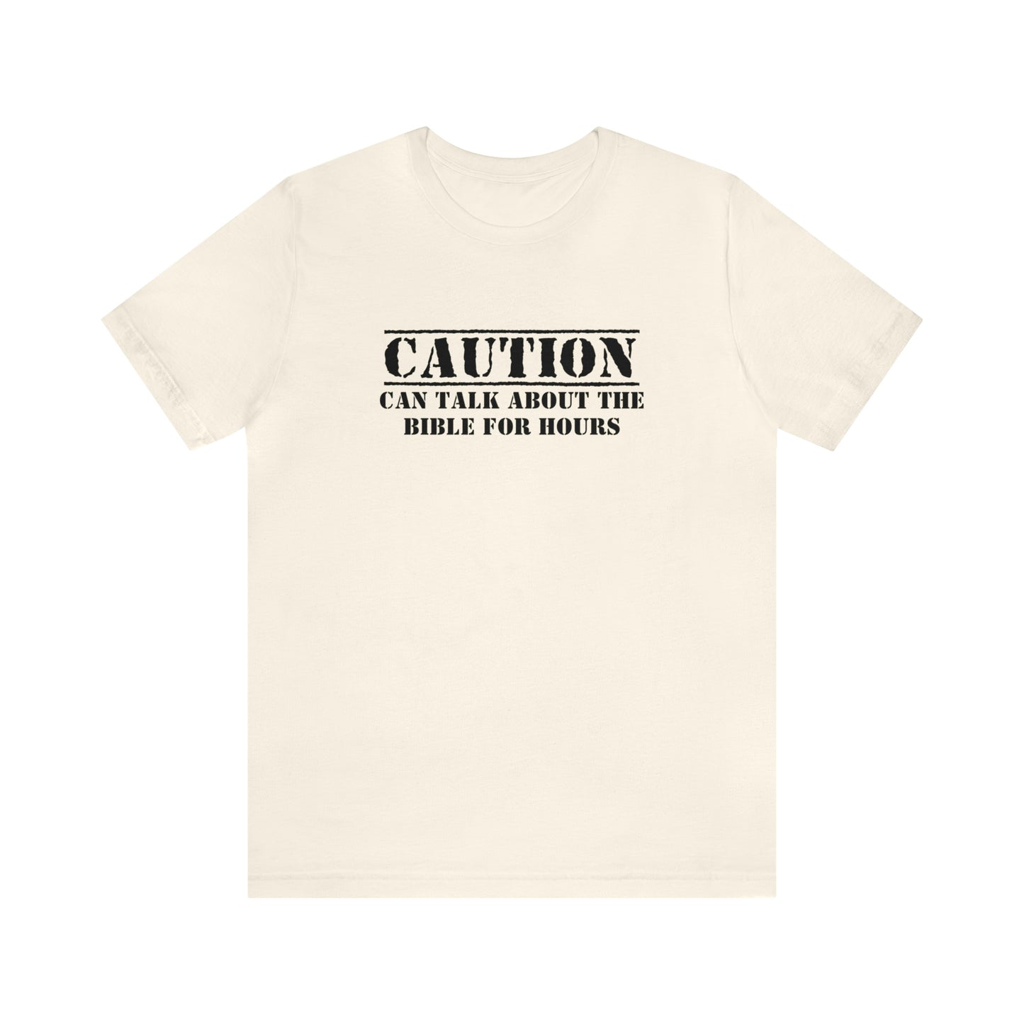 Caution Can Talk About the Bible for Hours Shirt