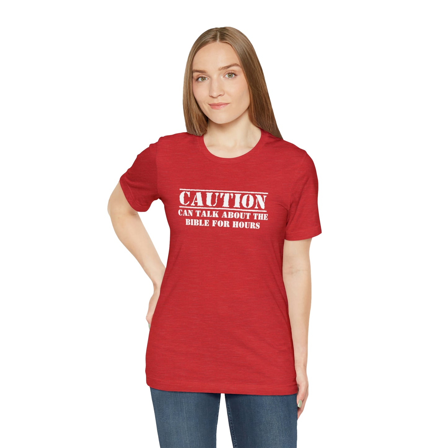 Caution Can Talk About the Bible for Hours Shirt