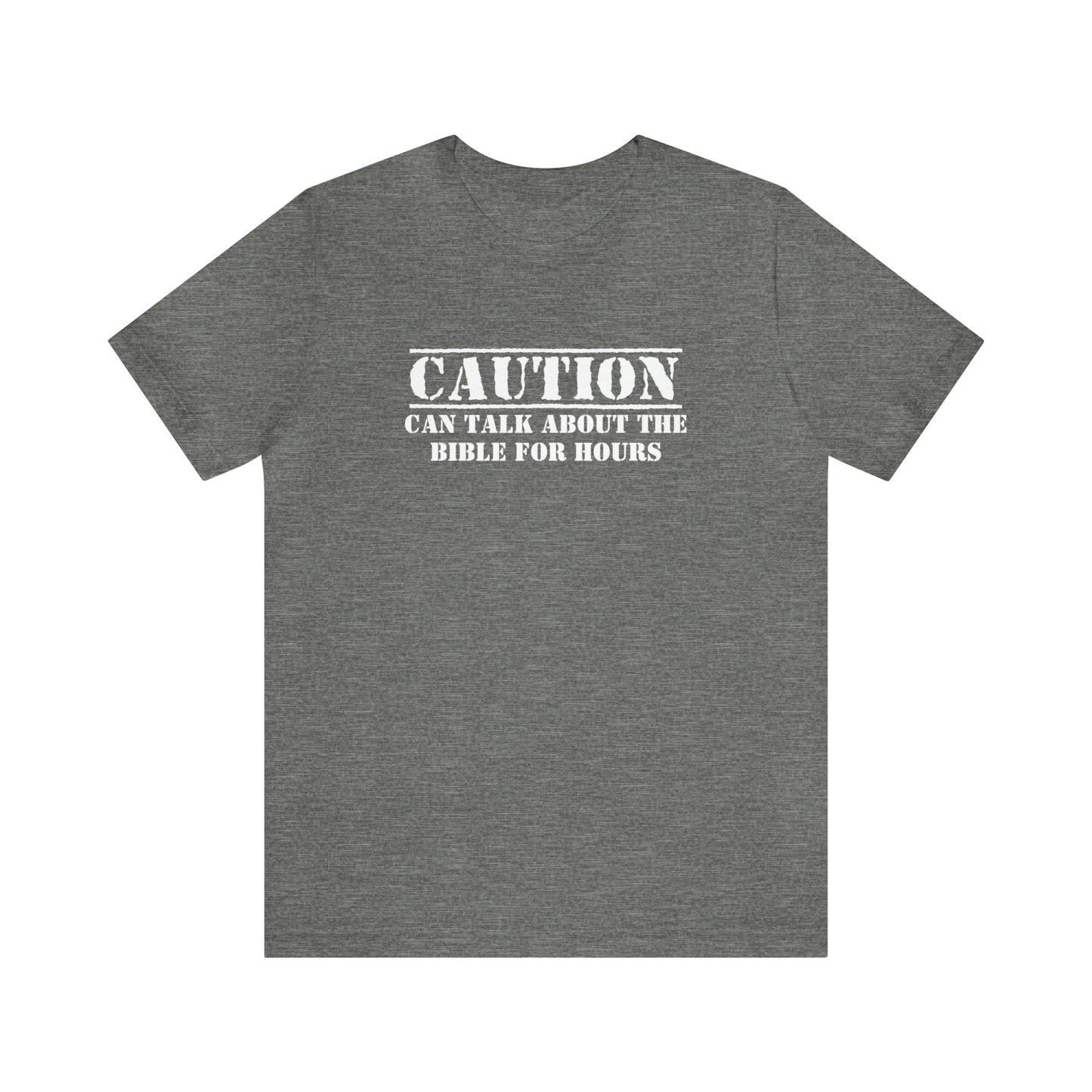 Caution Can Talk About the Bible for Hours Shirt