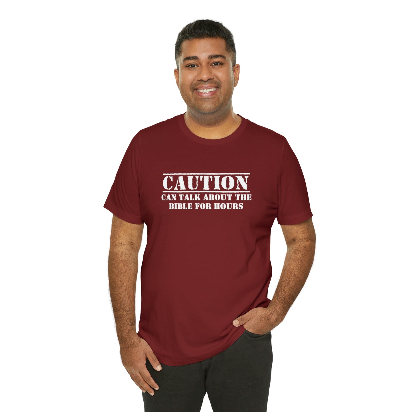 Caution Can Talk About the Bible for Hours Shirt