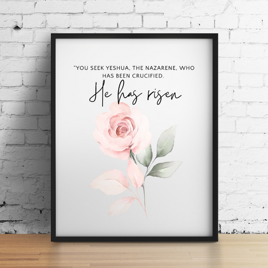 He Is Risen Sign