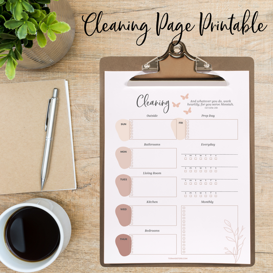 Cleaning Page